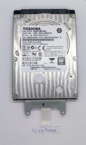 Toshiba MQ01ABF050 500GB 2.5 prenosni trdi disk SATA HDD - Originalna oprema, hitra dostava! - rabljeno