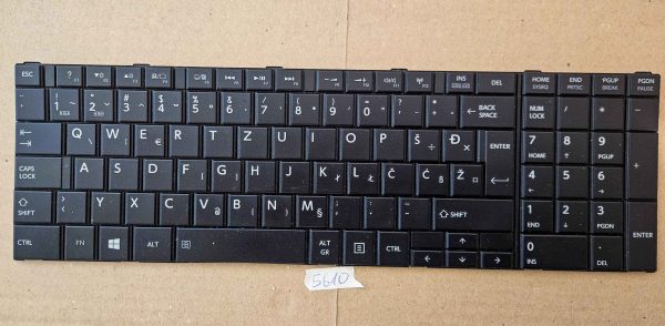 Toshiba Satellite C50D-A-133 Tipkovnica MP-11B96YU-528B – Originalni del prenosnika - rabljeno