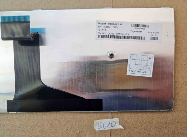 Toshiba Satellite C50D-A-133 Tipkovnica MP-11B96YU-528B – Originalni del prenosnika - rabljeno - Image 2