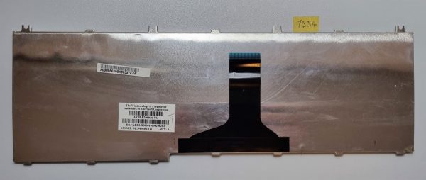 Toshiba Satellite C660-115 bela prenosna tipkovnica 9Z.N4WSQ AEBL6500020 - Originalna zamenjava - rabljeno - Image 2