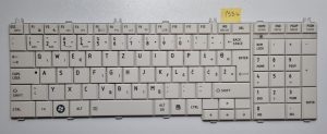 Toshiba Satellite C660-115 bela prenosna tipkovnica 9Z.N4WSQ AEBL6500020 - Originalna zamenjava - rabljeno