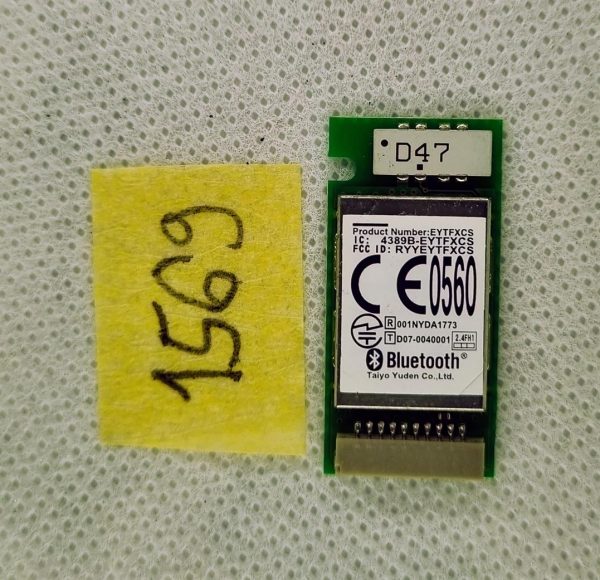 Toshiba Satellite X205-S9349 Bluetooth modulna plošča EYTFXCS PA3608U-1BTM - rabljeno - Image 2