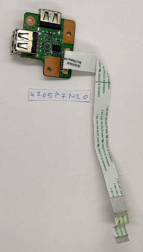 USB plošča za Fujitsu Esprimo V6535 - OEM, visoka kakovost, del 55.4J002.001G - rabljeno