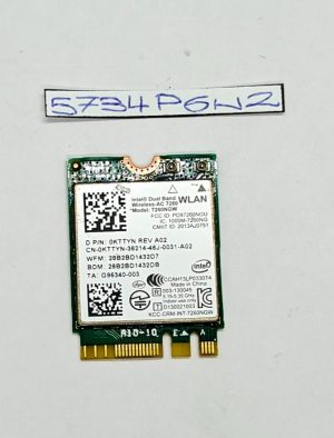 Dell Latitude 7204 Rugged 7260NGW WiFi kartica 0KTTYN Preizkušeno in deluje. - rabljeno
