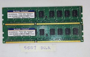 BULK 2 x W1333EB4GM DDR-1333 CL9 ECC Micron 4G/256x8 RAM namizni pomnilniški modul - rabljeno