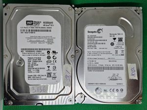 BULK 2 x 3." 320GB HDD diskov (WD + Seagate) - Pravi prenosni trdi disk - Hitro pošiljanje! - rabljeno