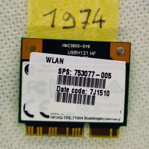 Brezžična plošča WiFi modul kartica za HP 15-r213nl Realtek RTL8723BE 753077-005 - Zanesljiva brezžična povezljivost - rabljeno