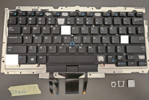 Posamezne tipke za tipkovnico DELL Latitude 7280 7380 7290 7389 7390 US tipkovnica 00NPN8 0NPN8 (OSVETLJENE) - rabljeno