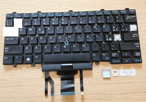 Zamenjava tipk na tipkovnici Dell Latitude E5450/E7450 - osvetljena (0D19TR) - rabljeno
