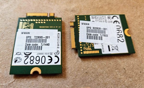Huawei MU736 HSPA+ 3G WWAN kartica NGFF za HP 430/440/445/470/850 GSM GPRS EDGE 723895-001 - rabljeno - Image 2