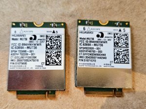 Huawei MU736 HSPA+ 3G WWAN kartica NGFF za HP 430/440/445/470/850 GSM GPRS EDGE 723895-001 - rabljeno