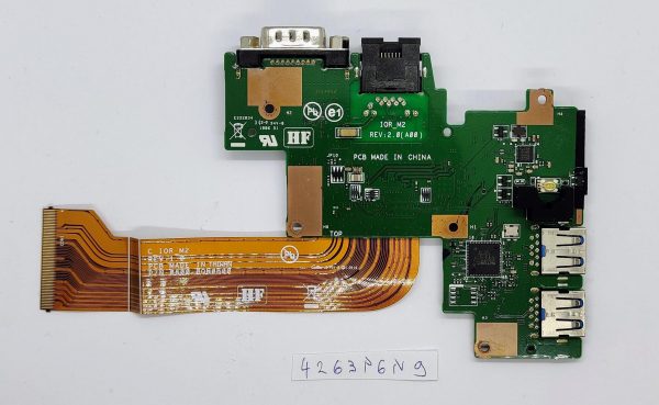 07M8N1 7M8N1 Novo za Dell Latitude 14 Rugged Extreme 7414 E7414 USB SD Carder RJ45 IO plošča