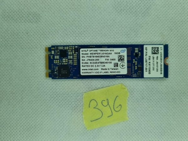 16gb Intel OPTANE HP L08717-001 Mempek1j016gah PCIe NVMe