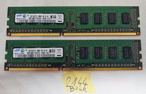 VELIKO Samsung 2 x M378B5773CH0-CK0 2GB pomnilnik RAM DDR3-1600MHz PC3-12800U-11-10-A0
