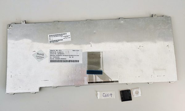 Tipkovnica Toshiba Satellite A300-201, nadomestna tipka 9J.N9082.J0G brez osvetlitve od zadaj - slika 2