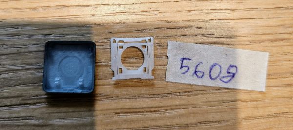 Dell Latitude 5414 tipkovnica QWERTY z osvetlitvijo, nadomestna tipka 03N36K - slika 3