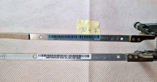 733634-001 AM0TK000300 AM0TK000400 ORIGINALNI HP KOMPLET TEČAJEV VELIK ZBOOK 17 - slika 2