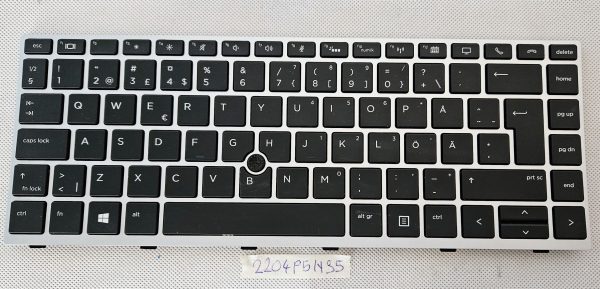 Osvetljena tipkovnica za HP 840 G5 745 G5 846 G5 G6 - originalna zamenjava, izboljšana izkušnja tipkanja