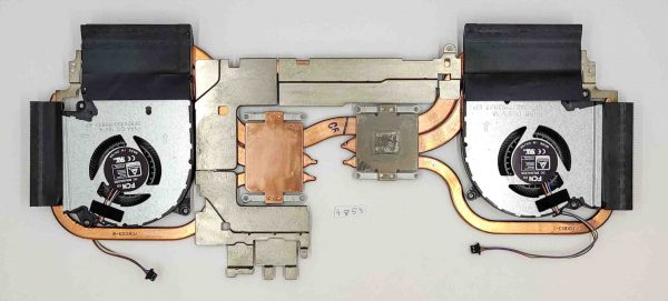 Celoten hladilnik z ventilatorji za serijo ASUS ROG Strix G513 G712 - slika 2