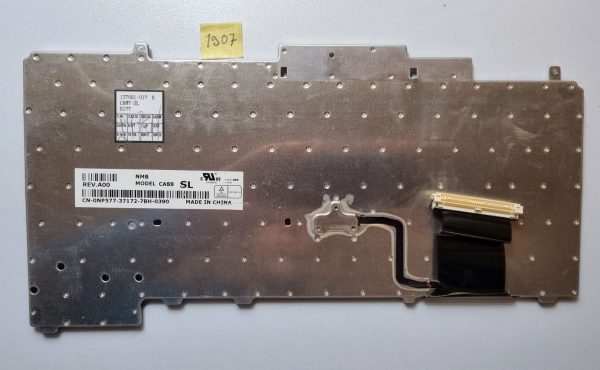 Tipkovnica za prenosnik Dell CA88 V103 KFRS Black Polish NP576 137681-000 M-Series - slika 2