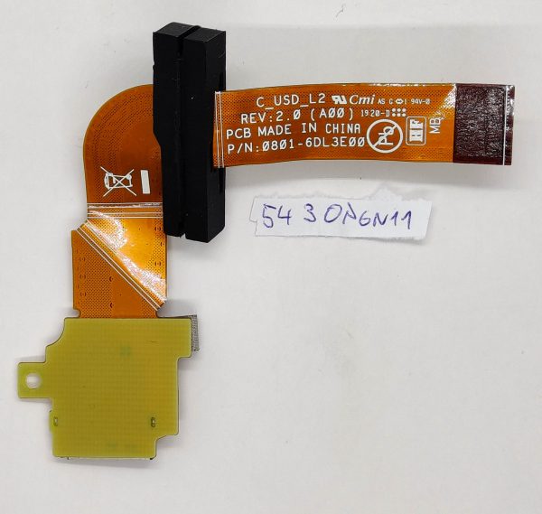 Kabel z režo za kartico Micro SD za robustno tablico Dell Latitude 7212 - slika 2