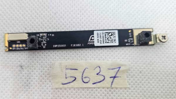 Plošča z dvojnim mikrofonom Dell Latitude E6410 CN-08HRNK – originalen nadomestni del za prenosnik