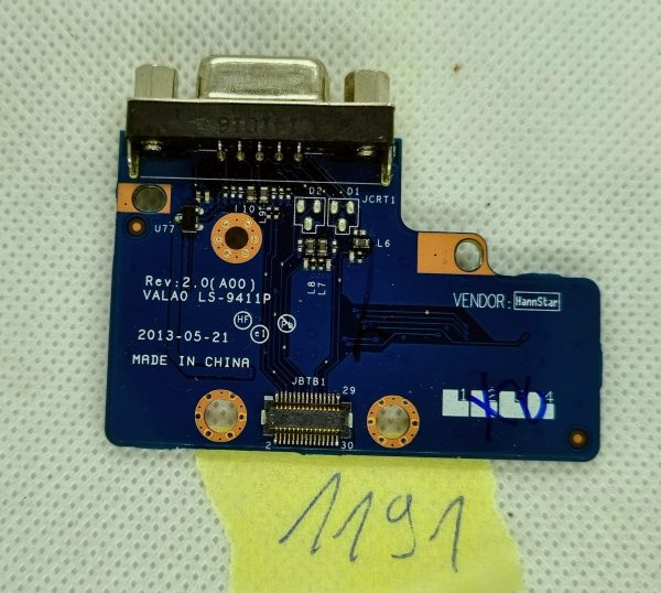 Hčerinska plošča Dell Latitude E6540 VGA gumbi 8992W 08992W LS-9411P