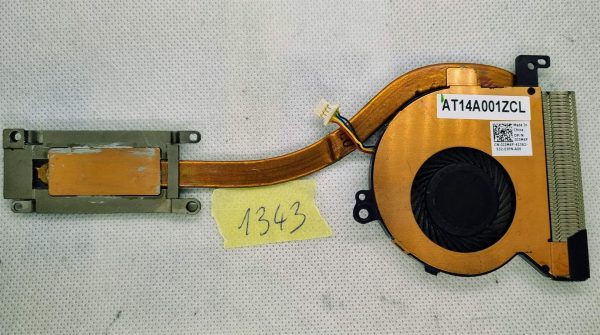 Sklop ventilatorja hladilnika Dell Latitude E7250 AT14A001Z J3M4Y 0J3M4Y CN-0J3M4Y