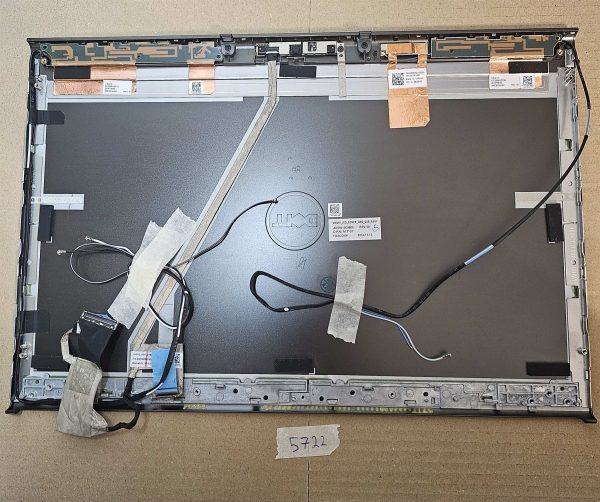 Hrbtni pokrov LCD Dell Precision M4800 AM0W1000800 – zadnja plošča ohišja originalnega zaslona - slika 2