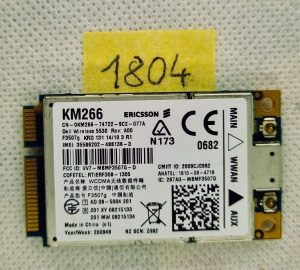 Kartica Dell WWAN UMTS KM266 0KM266 - nadgradnja mobilne širokopasovne povezave