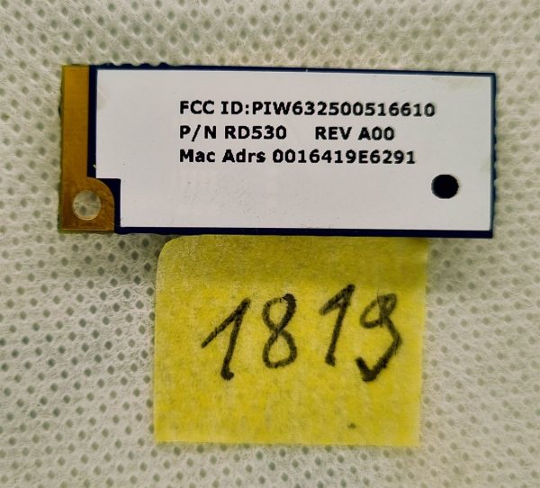 Dell Wireless 350 TrueMobile Bluetooth 2.0 ModuleCard 0RD530 RD530 - originalen del Dell