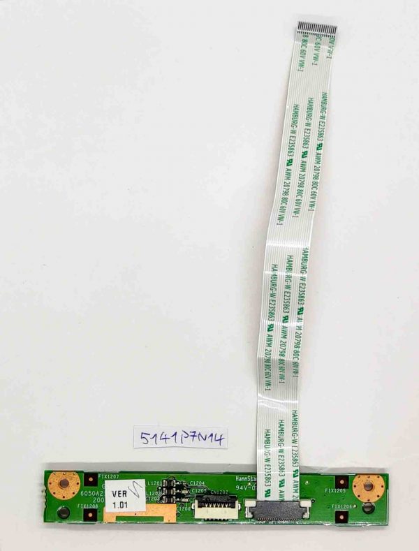 Fujitsu Esprimo Mobile D9500 Touchpad Mouse Button Board - Originalni nadomestni del - slika 2