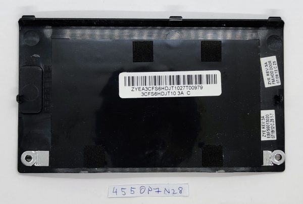 Zamenjava delov prenosnika Fujitsu LifeBook AH552 HDD Caddy pokrov trdega diska - slika 2
