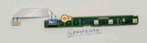 Zamenjava medijske plošče Fujitsu LifeBook U745 Powerbutton s kablom CP670045