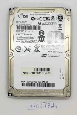 Fujitsu MHW2080BH 80GB 2.5 SATA HDD 5400RPM - 100 % zdravje, zanesljivo shranjevanje
