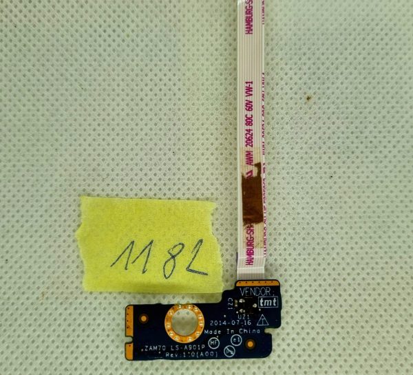 ORIGINALNA LED plošča Dell Latitude E5450 s kablom NBX0001JG00 LS-A901P
