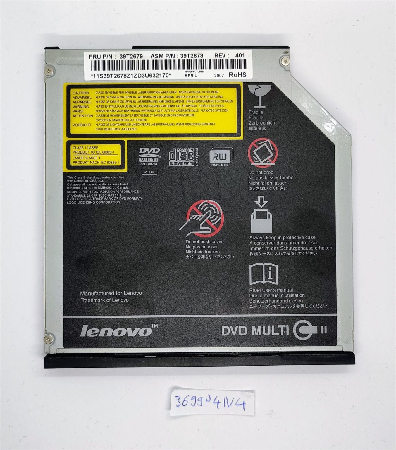 Batterie Lenovo ThinkPad Z60/Z61 D'origine – Neuve, Référence 92P1124