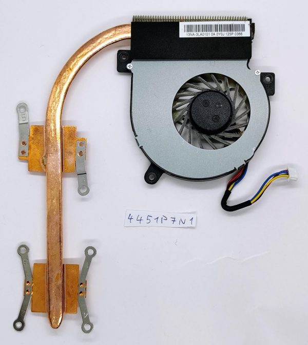 Originalni ventilator in hladilnik Asus 1225B 13NA-3MA0Y01 - slika 2