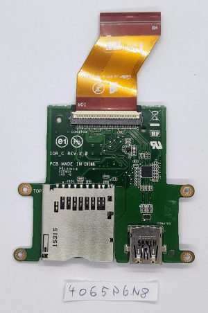 Genuine Dell Latitude 12 Rugged Extreme 7204 USB čitalnik SD kartic wCable MD1P8 0MD1P8