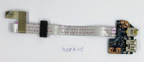 Original Dell Latitude E5530 Audio USB IO plošča LS-7905P 8DVRJ & kabel NBX00011700 - slika 2