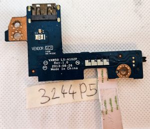 Originalni deli prenosnika Dell Latitude E5540 Switch USB Port w Cable LS-A102P