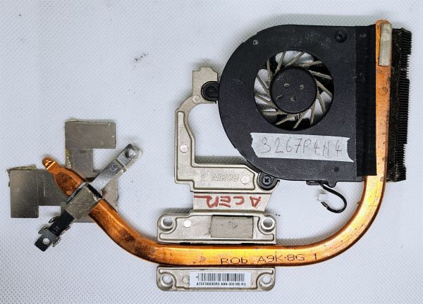 Originalni ventilator + korito za Acer Aspire 5742G AT0FO003DR0 - komplet za hlajenje prenosnih delov