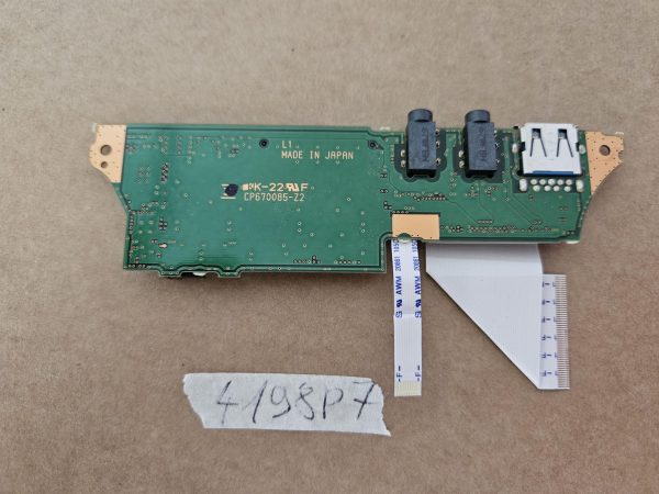 Original Fujitsu Lifebook U745 14 USB plošča za branje zvoka W kabel Cp670085-z2 - slika 2