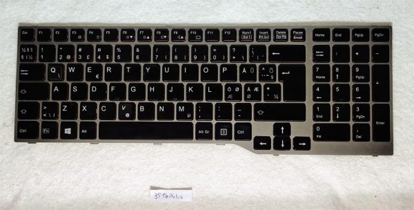 Originalni deli tipkovnice za prenosne računalnike Fujitsu MP-12S76DN6D85W Hitra dostava