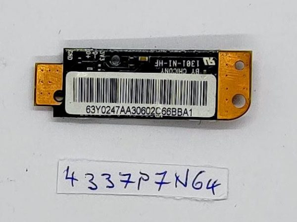 Originalna spletna kamera za prenosnik IBM Lenovo ThinkPad X220 X230 X220T - slika 2