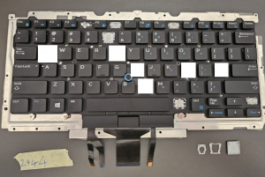 Originalna tipkovnica prenosnega računalnika za Dell Latitude E5490 E7470 7490 - ameriška angleščina z osvetlitvijo ozadja - del D19TR WTYY8