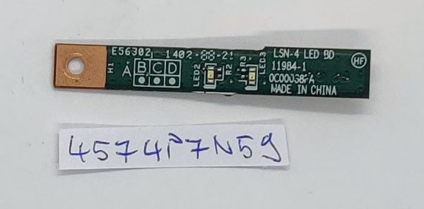 Originalna podkartica LED za prenosnik Lenovo ThinkPad T430S T430Si 04W3934 - nadomestni del - slika 2