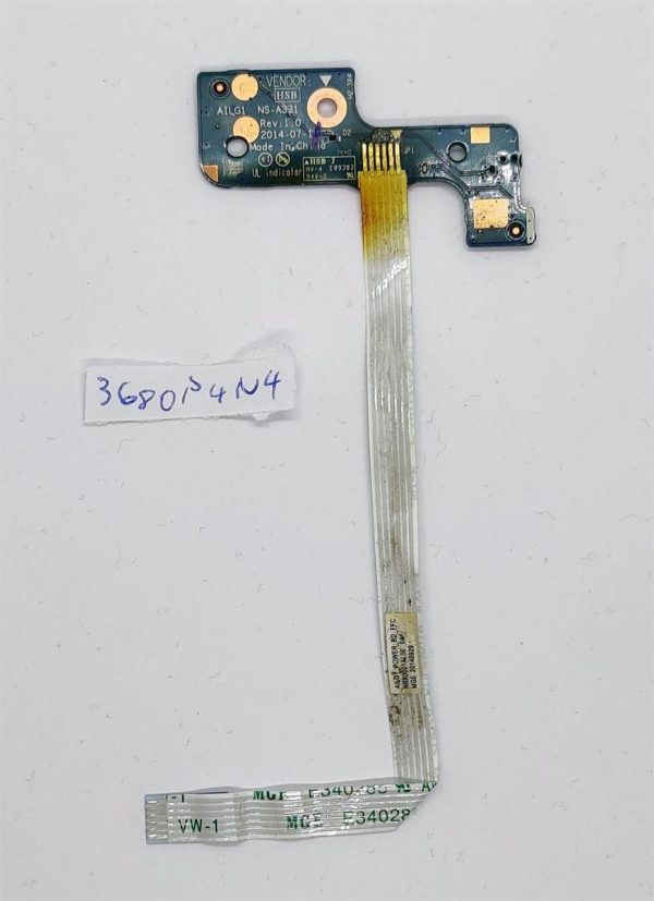 Originalni kabel stikalne plošče za Lenovo G70 Series - deli prenosnika