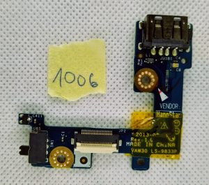 Originalna plošča vrat USB s kablom - Dell Latitude E5440 - LS-9833P
