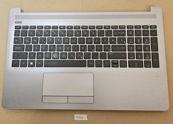 Tipkovnica s sledilno ploščico HP 250 255 G7 naslon za dlani AP29M000A00 - originalni deli prenosnika - visokokakovostna zamenjava